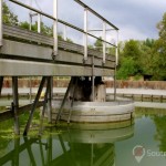 station d'épuration abandonnée