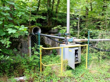 station d'épuration abandonnée