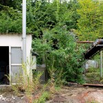 station d'épuration abandonnée