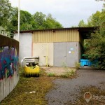 station d'épuration abandonnée