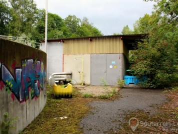 station d'épuration abandonnée