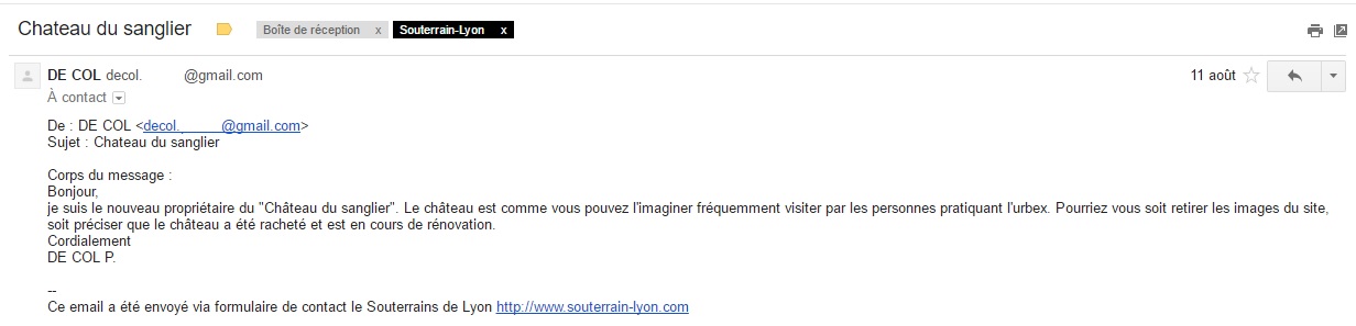 email de col chateau sanglier