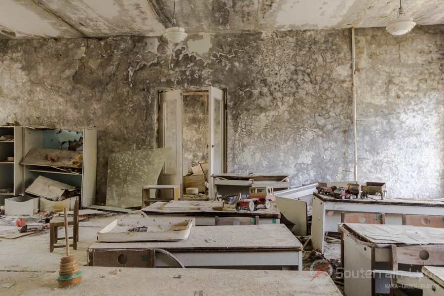 Urbex Pripiat ecole doles