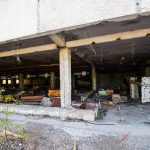 Supermarché Pripyat après la catastrophe