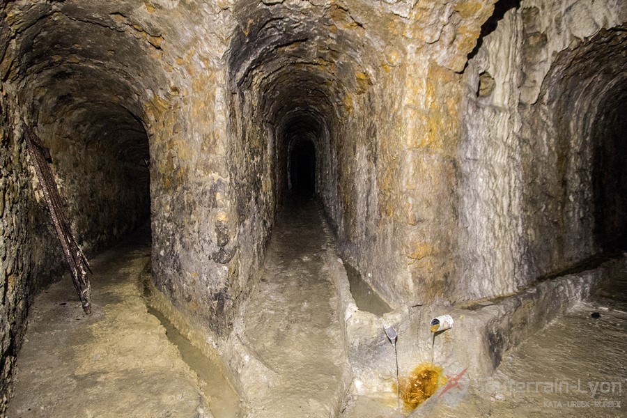 souterrain Trident Urbex Rhône