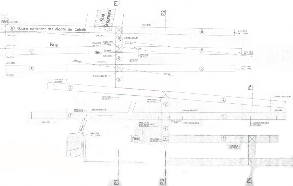 Plan Souterrain des Arêtes de Poisson