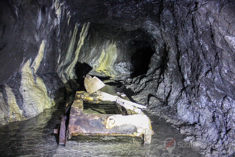 Carrière carrière de ciment abandonnée