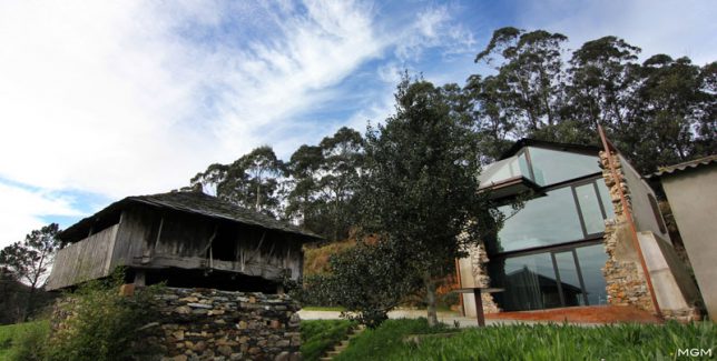 Restauration de ruines Casa Sabugo par Tagarro de Miguel Arquitectos