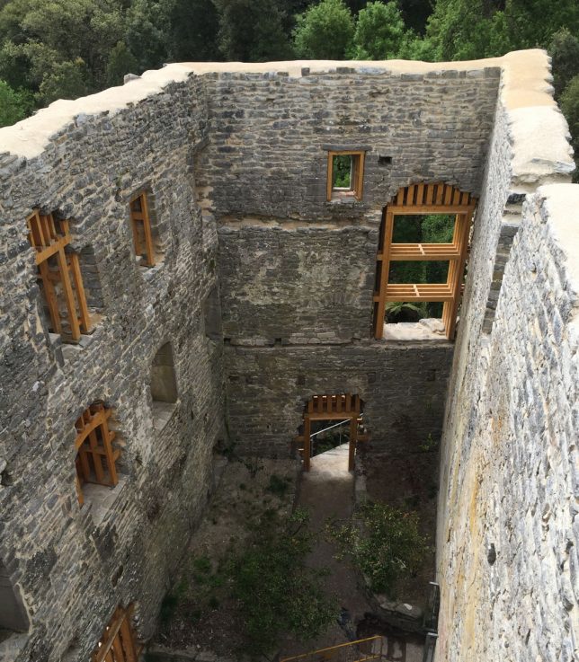 Restauration de ruines Santa Catalina de Badaya