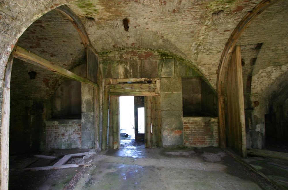 Stack Rock Fort lieu abandonné 14