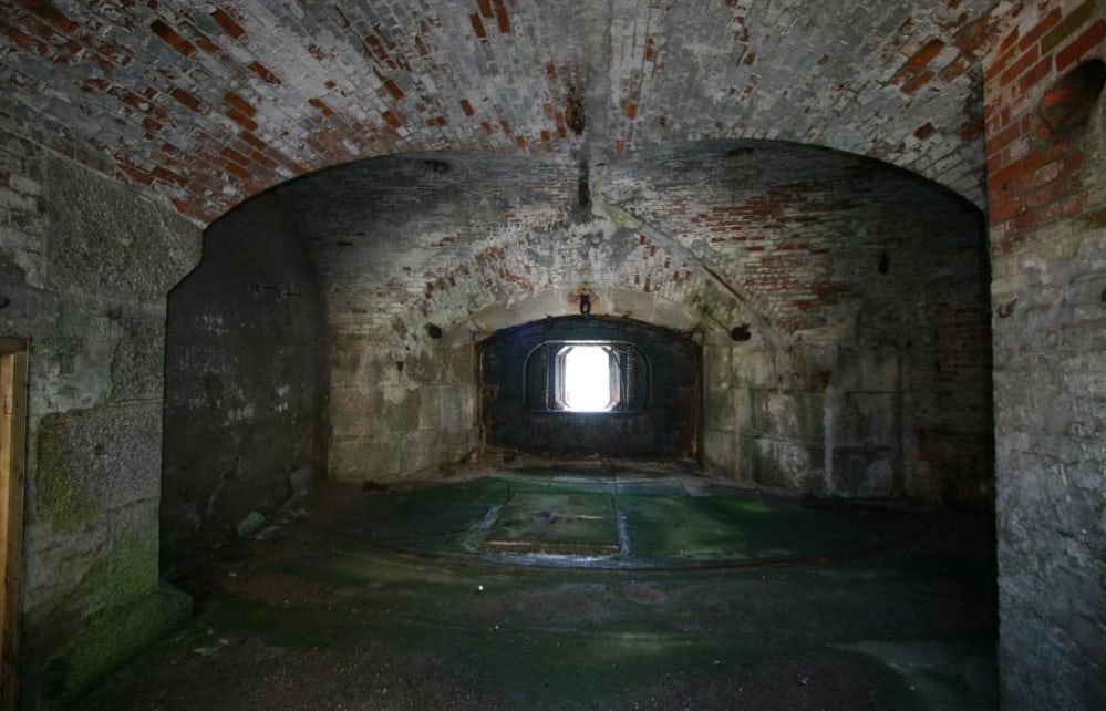 Stack Rock Fort lieu abandonné 5