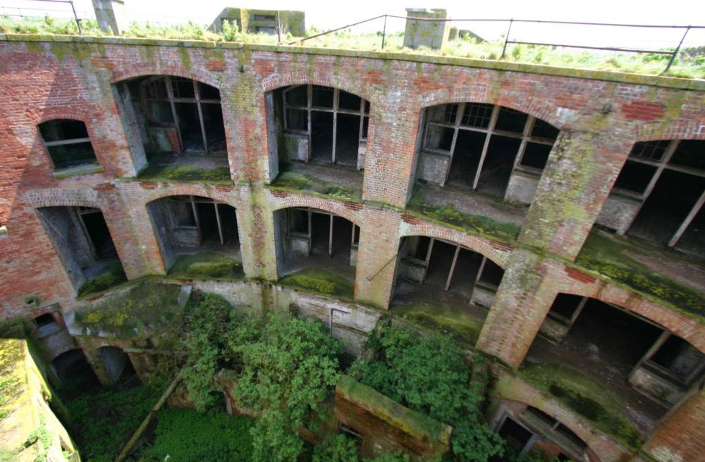 Stack Rock Fort lieu abandonné 6