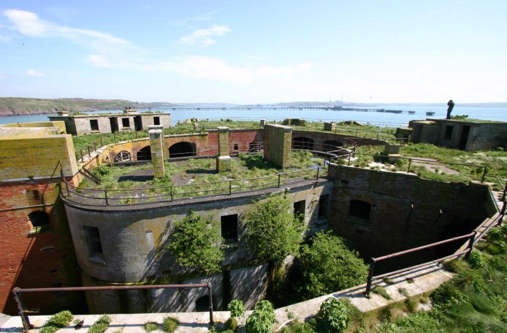 Stack Rock Fort lieu abandonné 10