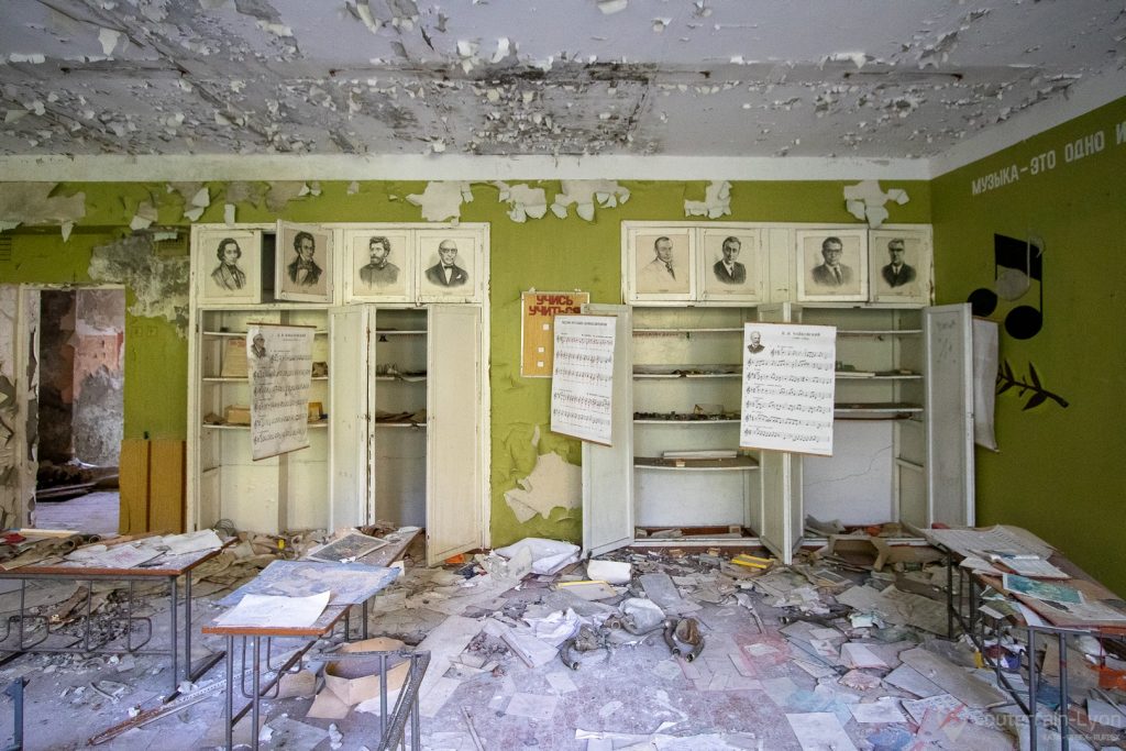 La catastrophe de Tchernobyl a craché des radiations