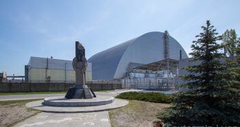 Le sarcophage de Tchernobyl