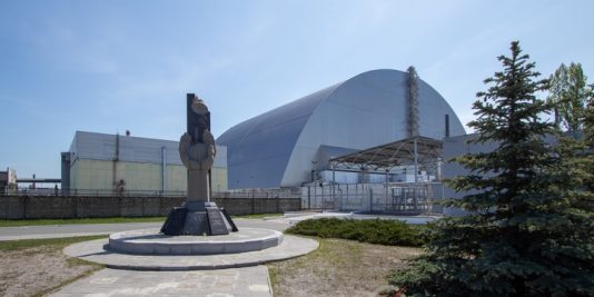 Le sarcophage de Tchernobyl